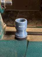 Gray 2 inch squishy sander - M33 x 3.5