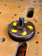 Chocolate Brown 5 inch sanding plate for KitchenAid